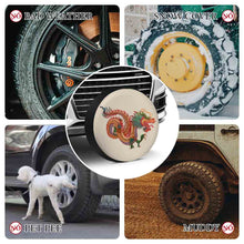 Charger l&#39;image dans la galerie, Housse de pneu de voiture personnalisé avec photo prénom image motif texte logo
