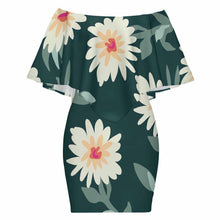 Charger l&#39;image dans la galerie, Robe châle quatre tranches MXLD017 pour femme personnalisé avec photo texte prénom (conception une image)
