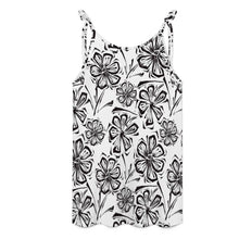 Charger l&#39;image dans la galerie, Robe débardeur moulante à bretelles spaghetti pour femmes F19Q à la mode personnalisé avec photo texte prénom
