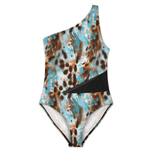 Charger l'image dans la galerie, Maillot de bain une pièce amincissant en maille sexy pour femme SDS504 personnalisé avec photo texte prénom (conception une image)
