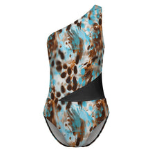 Charger l'image dans la galerie, Maillot de bain une pièce amincissant en maille sexy pour femme SDS504 personnalisé avec photo texte prénom (conception une image)
