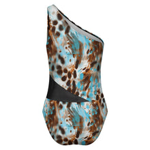 Charger l'image dans la galerie, Maillot de bain une pièce amincissant en maille sexy pour femme SDS504 personnalisé avec photo texte prénom (conception une image)
