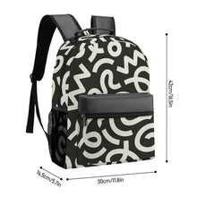 Charger l&#39;image dans la galerie, Sac à dos décontracté XB0604193 personnalisée avec prénom motif texte
