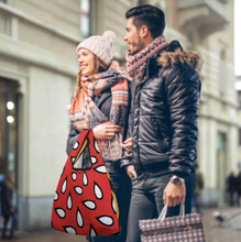 Charger l&#39;image dans la galerie, Sac pliable / Cabas de courses pliable XB0601017 personnalisée avec prénom motif texte (conception multi-images)
