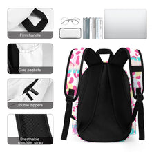 Charger l&#39;image dans la galerie, Sac à dos d&#39;école en tissu oxford sac d&#39;école sac à dos de voyage pour garçons / filles personnalisé avec  photo motif texte
