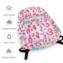 Charger l&#39;image dans la galerie, Sac à dos d&#39;école en tissu oxford sac d&#39;école sac à dos de voyage pour garçons / filles personnalisé avec  photo motif texte
