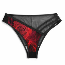 Charger l&#39;image dans la galerie, Slip lingerie sexy femme string SDS2005 personnalisé avec photo motif texte
