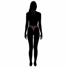 Charger l&#39;image dans la galerie, Sous-vêtement combinaison sexy en V profond pour femme SDSQQ004 personnalisé avec photo texte prénom
