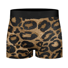Charger l&#39;image dans la galerie, Sous-vêtements pour hommes NS6005002 Boxer taille haute avec large ceinture élastique personnalisé avec photo texte prénom (conception une image)
