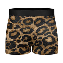 Charger l&#39;image dans la galerie, Sous-vêtements pour hommes NS6005002 Boxer taille haute avec large ceinture élastique personnalisé avec photo texte prénom (conception une image)
