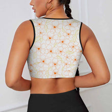 Charger l&#39;image dans la galerie, Soutien-gorge de sport femme yoga crop top push up top YJ053 personnalisé avec photo texte logo (conception une image)
