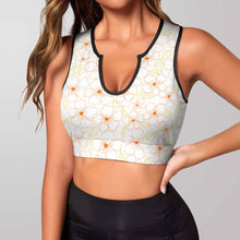 Charger l&#39;image dans la galerie, Soutien-gorge de sport femme yoga crop top push up top YJ053 personnalisé avec photo texte logo (conception une image)
