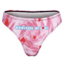 Charger l&#39;image dans la galerie, String taille basse en pur coton NZ207 imprimé intégral dos en T pour femme personnalisé avec photo texte prénom
