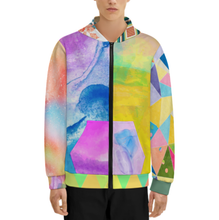 Charger l&#39;image dans la galerie, Sweat-shirt à capuche zippé pour adolescent LM516 personnalisée avec prénom motif texte (conception multi-images)
