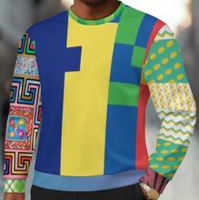 Charger l&#39;image dans la galerie, Sweat-shirt à manches longues homme C20H personnalisée avec prénom motif texte (conception multi-images)
