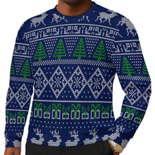 Charger l&#39;image dans la galerie, Sweat-shirt à manches longues pour homme C20H personnalisé avec photo texte prénom (conception une image)
