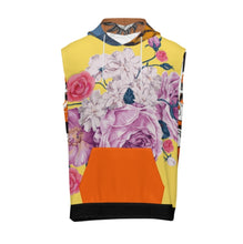 Charger l&#39;image dans la galerie, Sweat à capuche sans manches pour homme MXLD251 personnalisée avec prénom motif texte (conception multi-images)

