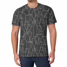 Charger l&#39;image dans la galerie, T-shirt tee shirt homme imprimé allover OMDT01 personnalisé avec photo texte prénom (conception une image)
