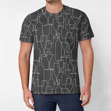 Charger l&#39;image dans la galerie, T-shirt tee shirt homme imprimé allover OMDT01 personnalisé avec photo texte prénom (conception une image)
