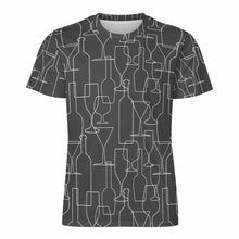 Charger l&#39;image dans la galerie, T-shirt tee shirt homme imprimé allover OMDT01 personnalisé avec photo texte prénom (conception une image)
