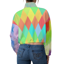 Charger l&#39;image dans la galerie, Veste courte à capuche en polaire pour femme MWL476 personnalisée avec prénom motif texte (conception une image)

