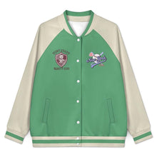 Charger l'image dans la galerie, Veste de baseball universitaire pour femme SDS2507 personnalisé avec photo texte prénom (conception une image)
