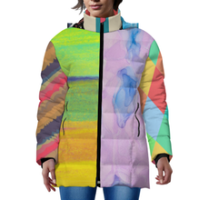 Charger l&#39;image dans la galerie, Veste matelassée en coton pour femme avec fermeture éclair MWL516 personnalisée avec prénom motif texte (conception multi-images)
