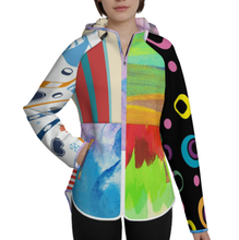 Charger l&#39;image dans la galerie, Veste slim femme MWL478 personnalisée avec prénom motif texte (conception multi-images)
