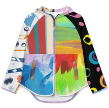 Charger l&#39;image dans la galerie, Veste slim femme MWL478 personnalisée avec prénom motif texte (conception multi-images)
