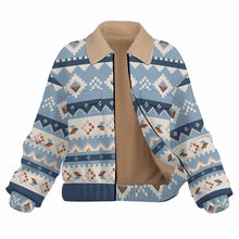 Charger l&#39;image dans la galerie, Veste zippée double pour femme MWL523 personnalisé avec photo texte prénom (conception une image)
