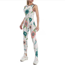 Charger l&#39;image dans la galerie, XG001 Set Yoga Top &amp; Yoga Leggings pour Femme personnalisé avec texte motif photo (conception multi-images)

