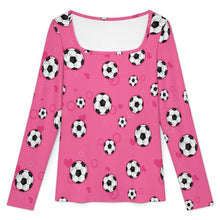 Charger l'image dans la galerie, Women's Square Neck Long Sleeved Shirt 63019BEE-45DF-4515-B1B2-FD33A14CD63B.png
