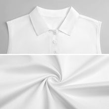 Charger l&#39;image dans la galerie, Polo Femme Sans Manches Personnalisé | Golf &amp; Tennis | Tissu Respirant
