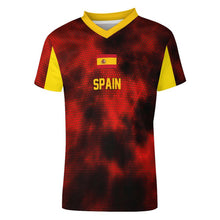 Charger l'image dans la galerie, Créez Votre Maillot de Foot Personnalisé | Tissu Respirant Col V
