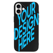 Charger l&#39;image dans la galerie, Étui de protection pour téléphone portable Apple iPhone 16 série en cuir TPU personnalisé avec photo texte prénom
