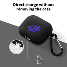 Charger l&#39;image dans la galerie, Étui pour écouteurs Bluetooth Apple AirPods (3e génération) Housse de protection personnalisé avec photo texte prénom
