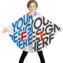 Charger l'image dans la galerie, Couverture à capuche pour enfants RTDP09 personnalisée avec prénom motif texte (conception multi-images)
