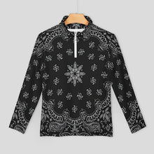 Charger l'image dans la galerie, Haut de Sport Femme 1/4 Zip Lycra : T-shirt Compression Manches Longues
