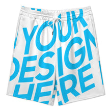 Charger l&#39;image dans la galerie, Pantalon de survêtement à cordon de serrage pour homme Short de sport ample LM133 personnalisé avec photo texte prénom (conception une image)
