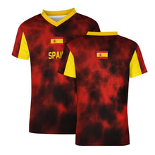 Charger l'image dans la galerie, Créez Votre Maillot de Foot Personnalisé | Tissu Respirant Col V
