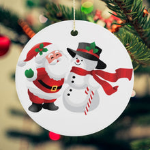 Charger l&#39;image dans la galerie, Ornement de Noël en Céramique Personnalisé | Boule avec Photo
