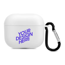 Charger l&#39;image dans la galerie, Étui pour écouteurs Bluetooth Apple AirPods (3e génération) Housse de protection personnalisé avec photo texte prénom
