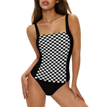 Charger l'image dans la galerie, Maillot de Bain Une Pièce Col Carré Personnalisé | Effet Gainant Rétro
