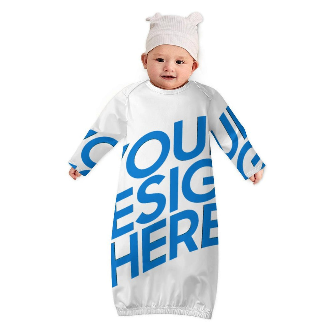 Gigoteuse bébé LM229 de haute qualité personnalisé avec photo texte prénom (conception une image)
