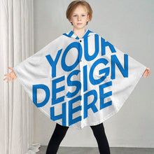 Charger l'image dans la galerie, Couverture à capuche pour enfants RTDP09 personnalisé avec photo texte prénom (conception une image)
