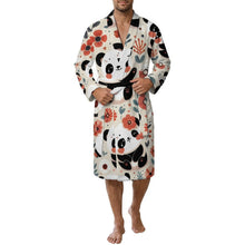 Charger l'image dans la galerie, Adult Nightgown Panda, Red
