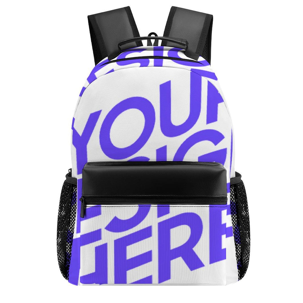 Sac à dos décontracté XB0604193 personnalisée avec prénom motif texte