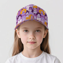 Charger l'image dans la galerie, Casquette Enfant Personnalisée en Polyester — Impression Sublimation &amp; Visière Courbée
