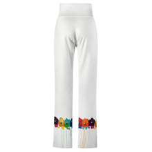 Charger l'image dans la galerie, Pantalon Yoga Droit Confortable : Pantalon Détente Taille Élastique
