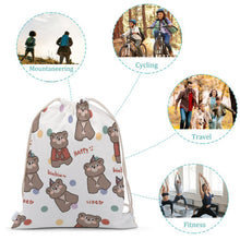 Charger l'image dans la galerie, Sac à Dos Pochon Toile Personnalisé | Coton 12oz &amp; Cordons Confort
